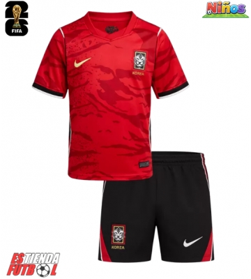 Corea del Sur Primera Equipación Niños Mundial 2026 Manga Corta (+ Pantalones cortos)